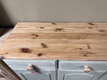 Load image into Gallery viewer, Sage Green Pine Sideboard
