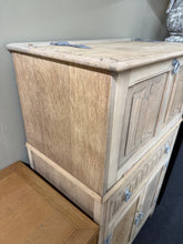 Load image into Gallery viewer, Stripped Oak Drinks Cabinet
