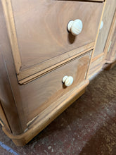 Load image into Gallery viewer, Stripped Mahogany Desk

