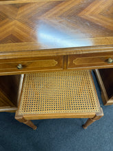 Load image into Gallery viewer, Desk &amp; Rattan Stool
