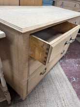 Load image into Gallery viewer, Stripped Oak Chest Of Drawers
