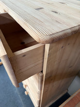Load image into Gallery viewer, Stripped Pine Chest Of Drawers

