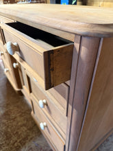 Load image into Gallery viewer, Stripped Mahogany Desk
