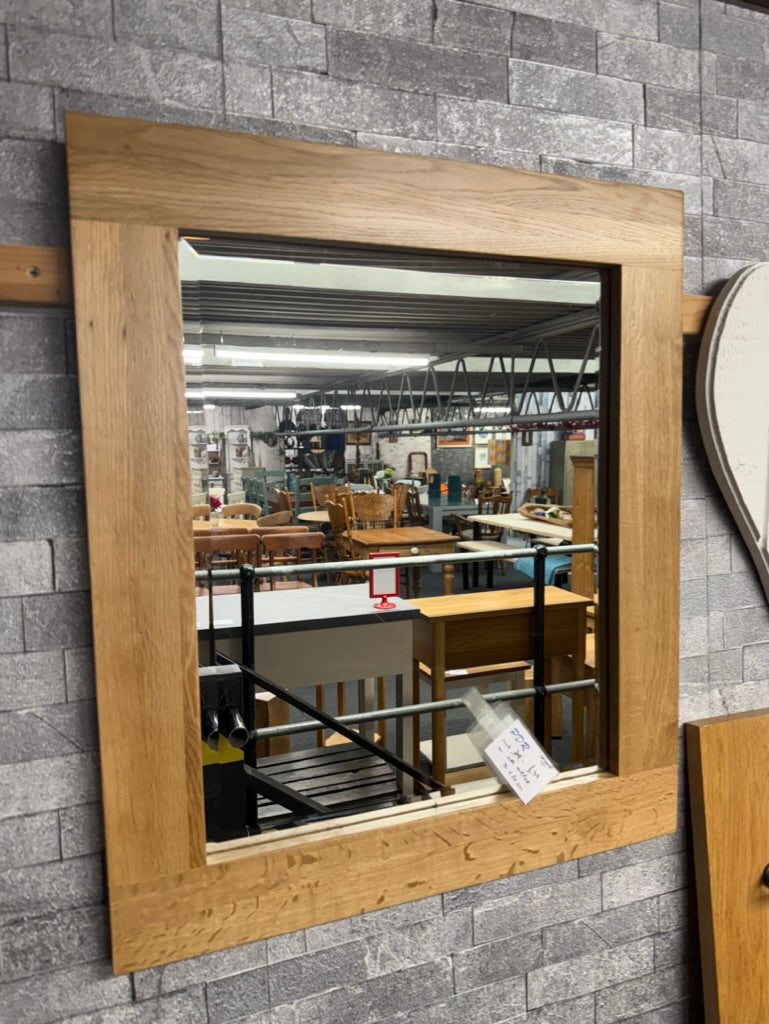 Oak Mirror
