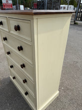 Load image into Gallery viewer, Two Tone Chest Of Drawers
