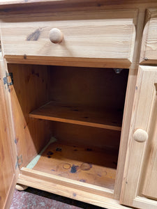 Stripped Pine Sideboard