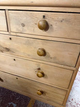 Load image into Gallery viewer, Antique Pine Chest Of Drawers

