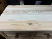 Load image into Gallery viewer, Tall Stripped Pine Drawers
