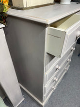 Load image into Gallery viewer, Grey Distressed Drawers
