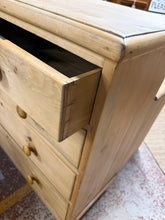 Load image into Gallery viewer, Antique Pine Chest Of Drawers
