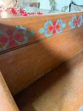 Load image into Gallery viewer, Vintage Pine Pew
