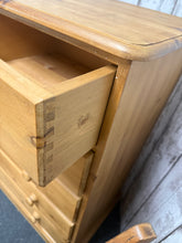 Load image into Gallery viewer, Solid Pine Chest Of Drawers
