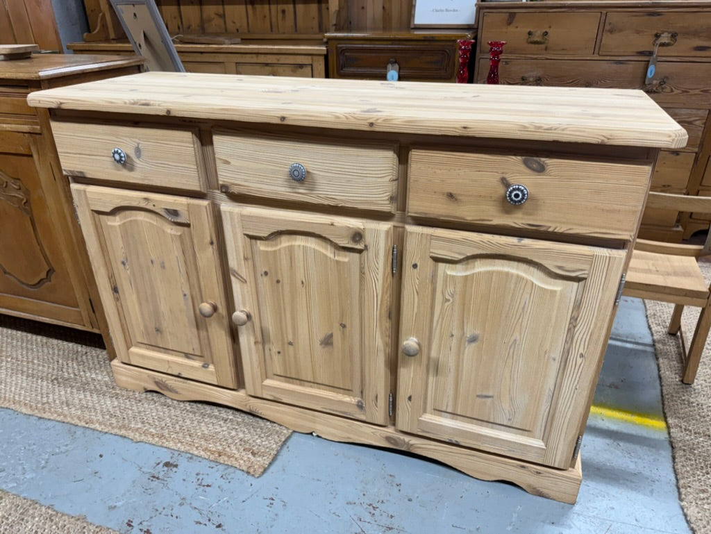Stripped Pine Sideboard