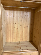 Load image into Gallery viewer, Large Solid Pine Wardrobe
