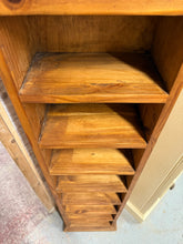 Load image into Gallery viewer, Narrow Pine Bookcase
