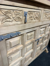 Load image into Gallery viewer, Stripped Spanish Sideboard
