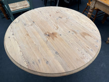 Load image into Gallery viewer, Round Pine Table
