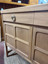 Load image into Gallery viewer, Stripped Teak Sideboard
