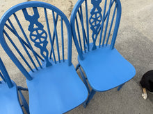 Load image into Gallery viewer, 4 x Wheelback Chairs
