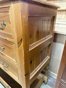 Solid Pine Chest Of Drawers