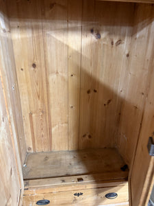 Antique Pine Wardrobe