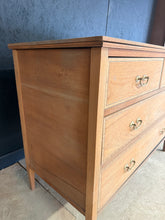 Load image into Gallery viewer, Stripped Mahogany Chest Of Drawers
