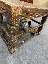 Load image into Gallery viewer, Carved African Coffee Table
