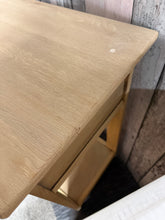 Load image into Gallery viewer, Stripped Oak Hall Table
