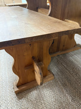 Load image into Gallery viewer, Rustic Table &amp; Bench Set
