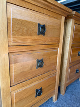 Load image into Gallery viewer, Oak Bedsides
