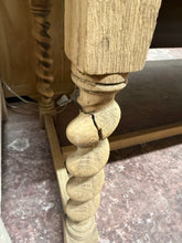 Load image into Gallery viewer, Stripped Oak Hall Table
