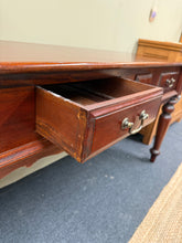 Load image into Gallery viewer, Large Mahogany Hall Table
