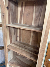 Load image into Gallery viewer, Stripped Mango Wood Bookcase
