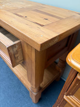 Load image into Gallery viewer, Chunky Pine Hall Table
