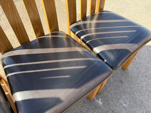 4 x Oak Chairs