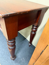 Load image into Gallery viewer, Large Mahogany Hall Table
