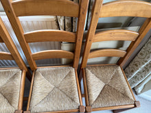Load image into Gallery viewer, 6 x Oak Dining Chairs
