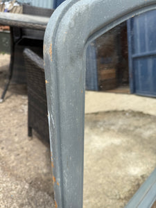 Grey Over Mantle Mirror