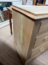 Load image into Gallery viewer, Stripped Satinwood Chest Of Drawers
