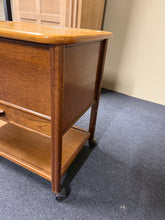 Load image into Gallery viewer, Oak Sewing Box
