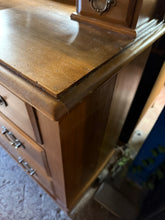 Load image into Gallery viewer, Satinwood Vanity Unit
