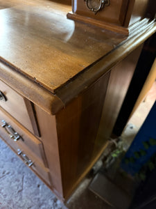 Satinwood Vanity Unit