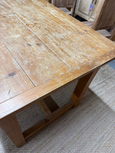 Load image into Gallery viewer, Vintage Pine Refectory Table

