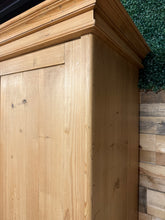 Load image into Gallery viewer, Antique Pine Wardrobe
