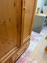 Load image into Gallery viewer, Vintage Pine Wardrobe

