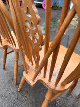 Load image into Gallery viewer, 4 x Wheelback Chairs

