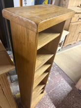 Load image into Gallery viewer, Narrow Oak Bookcase
