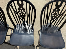 Load image into Gallery viewer, 4 x Wheelback Chairs
