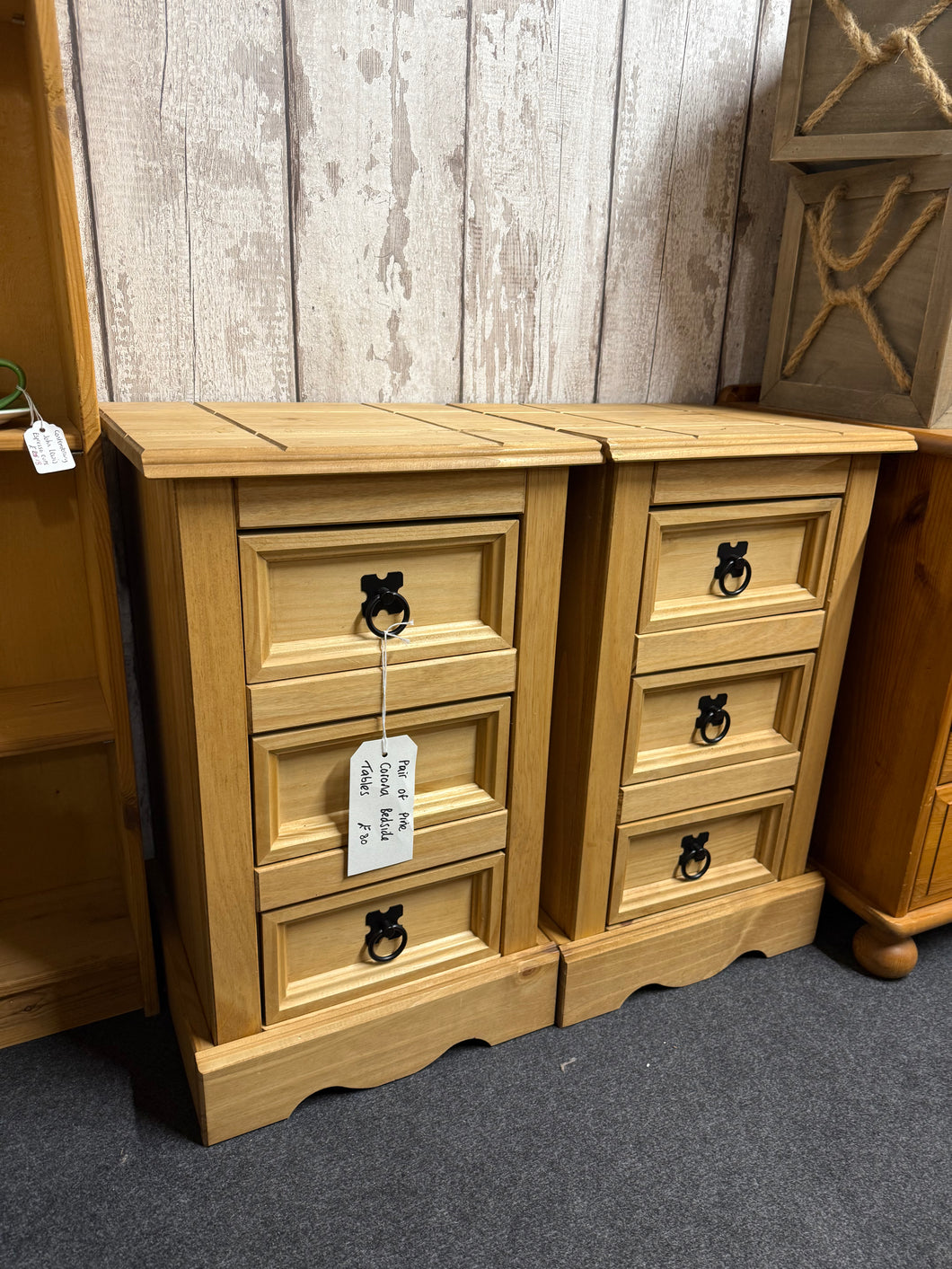 2 x Corona Bedsides