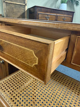 Load image into Gallery viewer, Desk &amp; Rattan Stool
